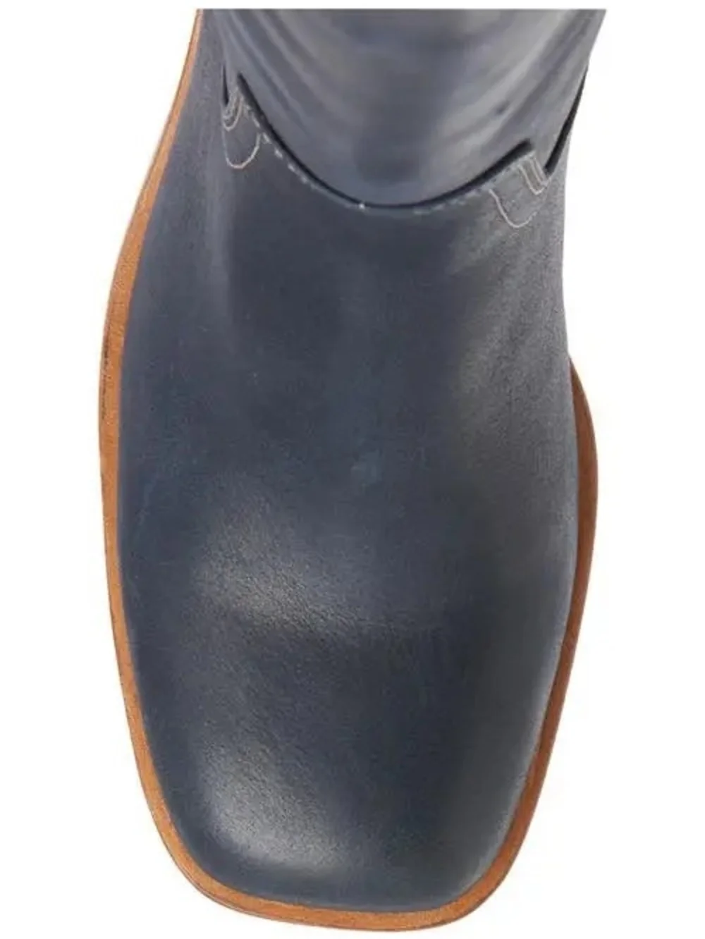 Steve Madden Navy Leather  Riggs  7.5